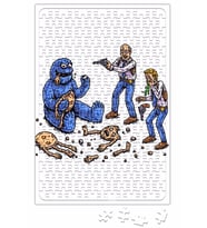 Kurabiye Katliamı Cookie Massacre Puzzle 240 Parça Yapboz