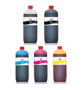 QC Canon Pixma TS5000 Yazıcı Uyumlu Kartuş Mürekkebi   Pro Serisi 1000ml  Mürekkep Seti