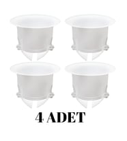 4 Adet DeSiphon Koku Önleyici Wc-matik Sessiz Wc Tuvalet Kapağı Haşere-fare Önleyici Tuvalet Kapağı