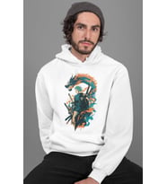 Roronoa Zoro Baskılı Unisex Oversize One Piece Anime Hoodie