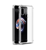 Xiaomi Mi A2 Lite Kılıf Şeffaf Nitro Anti Shock Kapak (Renksiz)