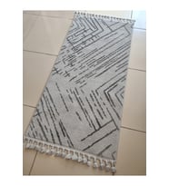 HALIMARKA K-PRM PM004G GRİ ETNİK HALI YOLLUK 76X150 CM