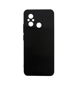 Xiaomi Redmi 12C Kılıf Zore Biye Silikon Kılıf (Siyah)