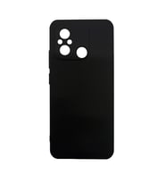 Xiaomi Redmi 12C Kılıf Zore Biye Silikon Kılıf (Siyah)