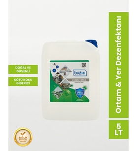 Bioxi® Ortam & Yer Dezenfektanı 5 LT : Alkolsüz ve Güçlü Hipokloröz Asit
