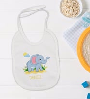 BK Kids Kişiye Özel İsimli Bebek Mama Önlüğü - Model 19