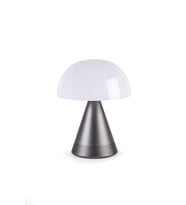 Lexon Mina L Led Lamba ve Bluetooth Hoparlör Metalik Gri