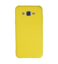 Galaxy J7 Kılıf Nano İçi Kadife - Sarı