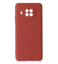 Newface Xiaomi Mi 10T Lite Kılıf Nano içi Kadife Silikon - Kiremit
