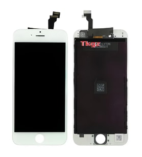 Tkgz - iPhone 6 Uyumlu Lcd Ekran Dokunmatik Servis (LW MARKA) BEYAZ