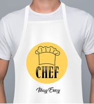 Kişiye Özel En İyi Chef- Aşçı Mutfak Önlüğü