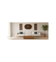 AS TASARIM LAZER VENÜS MODERN DUVAR SAATİ DEKORASYON 45x60 cm ve 2 li tablo