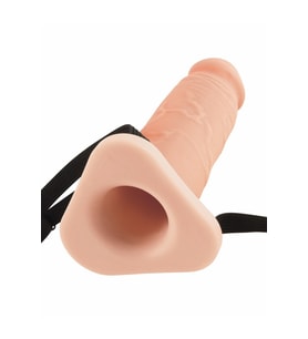 X-Tensions 20 cm İçi Boş Belden Bağlamalı Yapay Penis Dildo