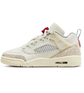 Nike Air Jordan Spizike Low Leather Unisex Sneaker Hakiki Deri Günlük Spor Ayakkabı Krem