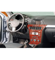 Meriç® Opel Astra H Ön Torpido Kaplama Maun 18 Parça 2004-2015 (Maun)
