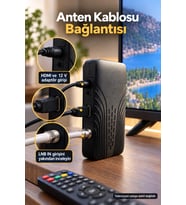 Usb 2.0 Girişli Hd Uydu Alıcısı