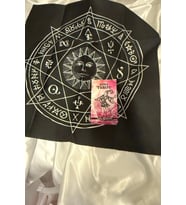 Tarot Orjinal Tarot Kart Aura Tarot Destesi Kitabı Ve Örtüsü Kadife Keseli