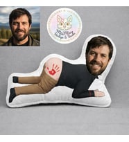 Kişiye Özel Komik Eğlenceli Şekilli Maskot Yastık 4