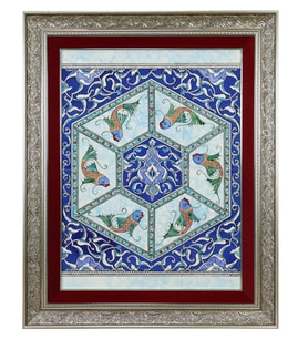 e38 EL İŞÇİLİĞİ ÇİNİ PANO 83*103 cm - 4856