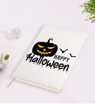 BK Gift Happy Halloween Tasarımlı Beyaz Defter-6