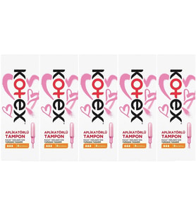 Kotex Aplikatörlü Tampon Normal 40 Lı Set (5PK*8)