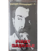 (Plak Değildir KASET tir) Fırat Başkale Avrupa Konserleri Açılmamış Jelatininde Kaset