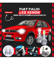 Fiat Palio 2004-2012 Uzun Far Uyumlu Şimşek Etkili Led Xenon Performance Series H1