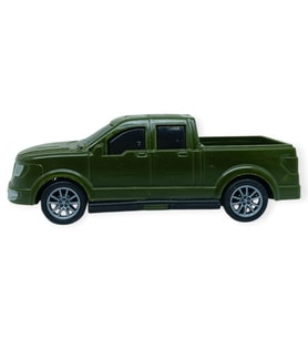 Çek Bırak Arabalar 10 Cm - Yeşil Pick-Up - 1 ADET