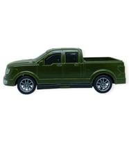 Çek Bırak Arabalar 10 Cm - Yeşil Pick-Up - 1 ADET