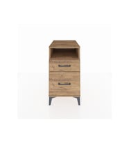 Kronos Komodin Tek Raflı 2 Çekmeceli 44x59x80 Çam-Çam