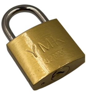 Ymk Asma Kilit Sarı Kısa 32 mm YMK-1232B