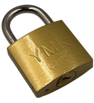 Ymk Asma Kilit Sarı Kısa 32 mm YMK-1232B