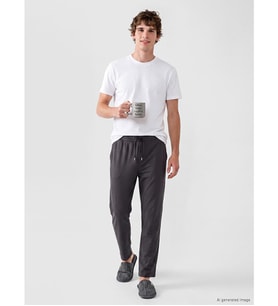 LC WAIKIKI Antrasit Regular Fit Erkek Pijama Altı