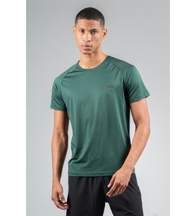 Maraton Regular Erkek Bisiklet Yaka Yeşil T-shirt