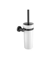 FONTANA KLOZET FIRÇASI FJ-20504 (MAT SİYAH) (Krom)