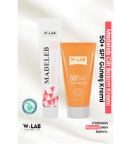 W-Lab Cosmetics Madeleb Krem 40 ml ve W-Lab Cosmetics Güneş Koruyucu Krem 50 ml Set