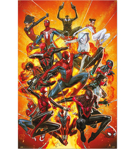 Erik Poster Marvel Spider-Man - Spider-Geddon 1 Duvar Dekorasyonu 61 x 91,5 cm