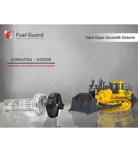 FUEL GUARD Komatsu Dozer Yakıt Depo Koruma Cihazı