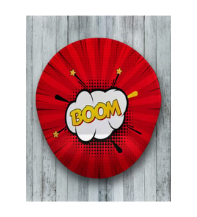Boom Oval Bilek Destekli Mouse Pad