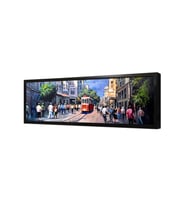 İstiklal Caddesi Çerçeveli Mdf Tablo
