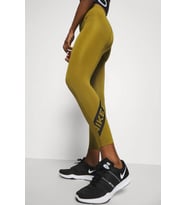 Nike Pro Tight Fit 7/8 Graphic Leggings Toparlayıcı Yeşil Tayt