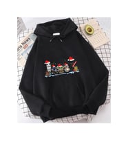 Star Wars Happy New Year Kapşonlu sweatshirt (Siyah)