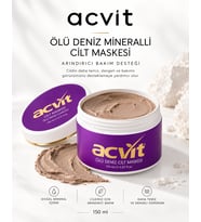 Ölü Deniz Cilt Maskesi 150 ML Gözenek Temizleyici, Arındırıcı ve Cilt Yenileyici Bakım