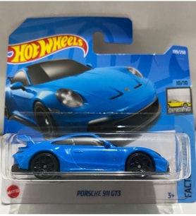 Hot Wheels Porsche 911 Gt3 (Mavi), Oyuncak Araba (Çok Renkli)