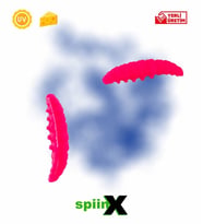 SPIINX LARVA SİLİKON YEM 35MM 14LÜ PEYNİR AROMALI RENK: UV HOT PINK 56