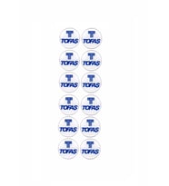 Tofaş Plaka Damla Etiket Pulu 12'Lİ - Plaka Pul Sticker