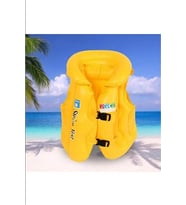 ABC Desen Çocuk İçin Sarı Renk 7x11 Yaş (20x45kg) Şişme Yelek