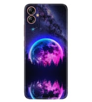 Samsung Galaxy A05 Kılıf Silikon Desen Özel Seri Star Planet 1652