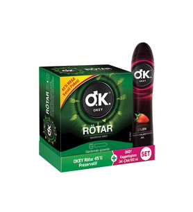 Rötar 45'li Prezervatif & Çilek Kayganlaştırıcı Jel 100 Ml