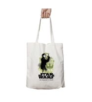 Star Wars Rougue One iki Tarafı Kalıcı Baskılı Yıkanabilir Okul Plaj Omuz Bez Çantası